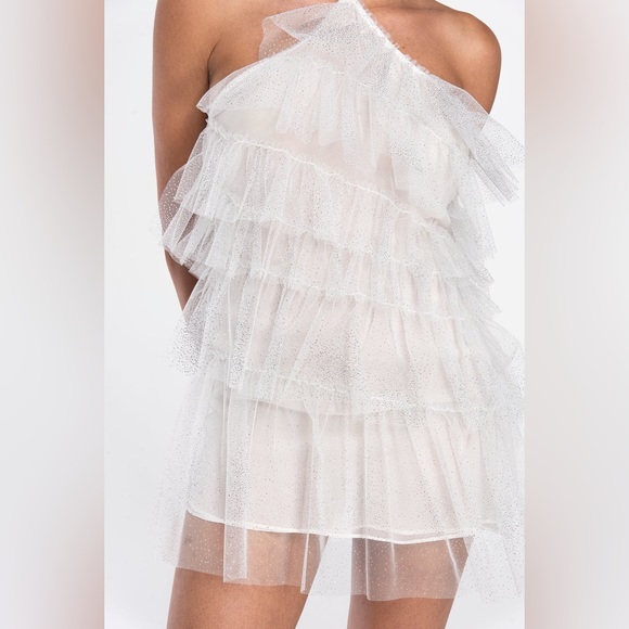 The Bar Lou Dress Sparkle Blanc 00 - Picture 8 of 15